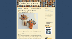 Desktop Screenshot of blog.craftygoat.com